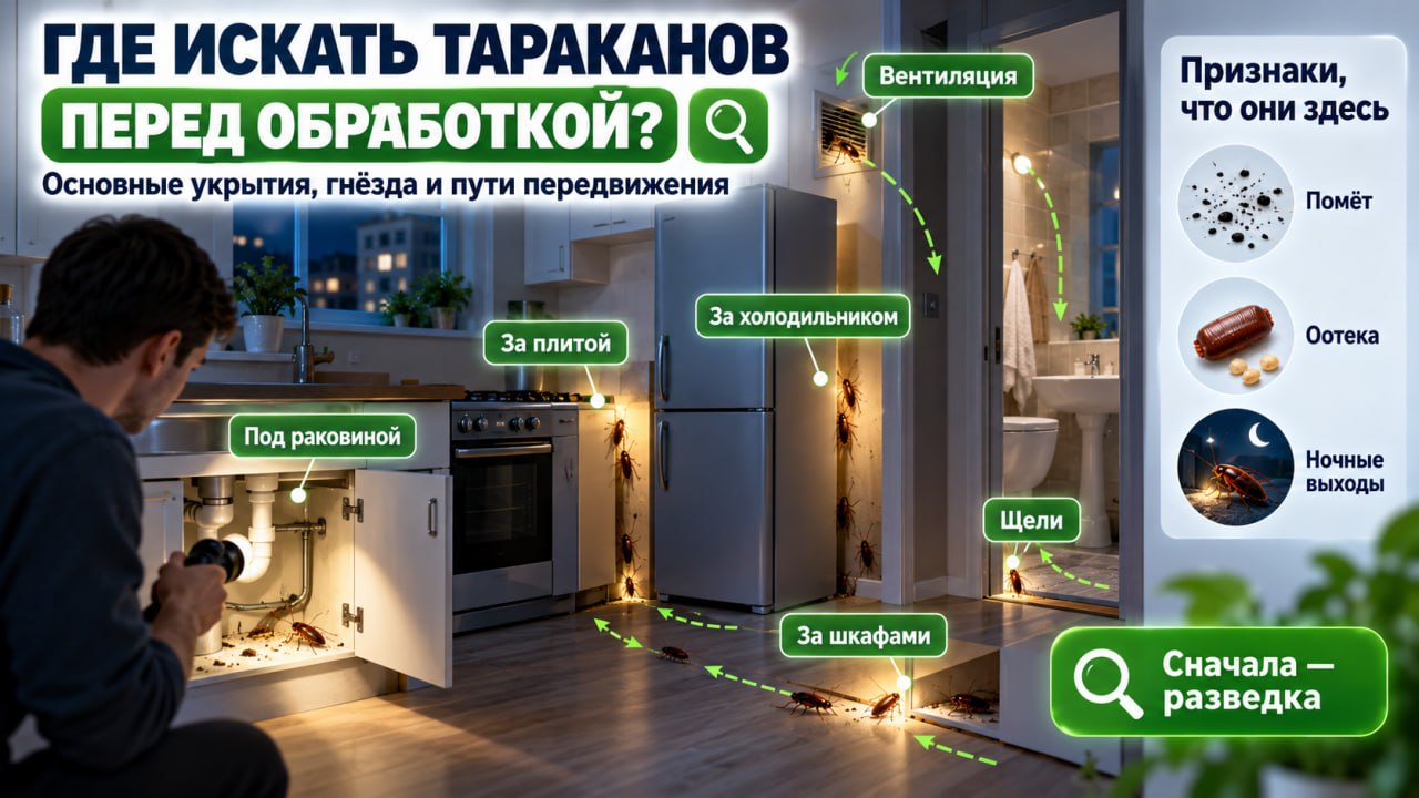 как обнаружить все укрытия, гнёзда и пути миграции